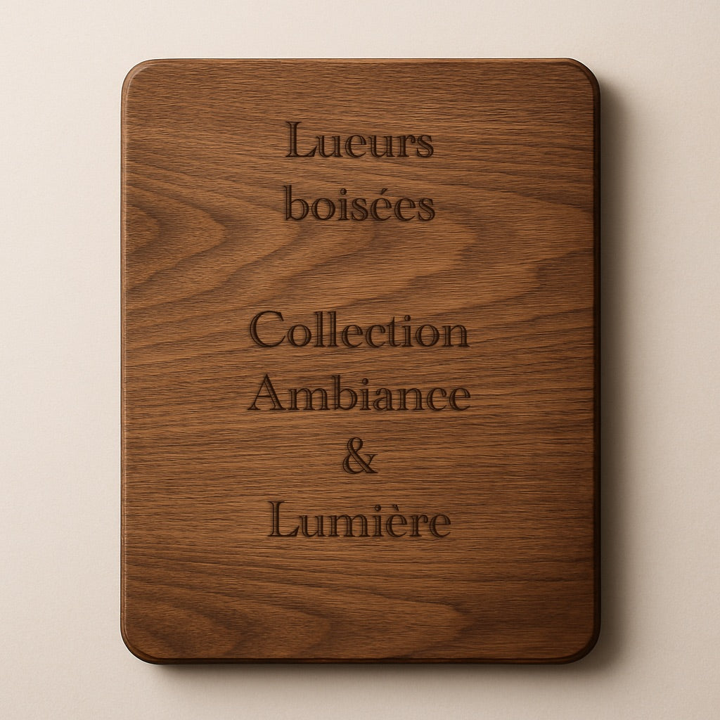 Lueurs boisées - Collection ambiance et lumière
